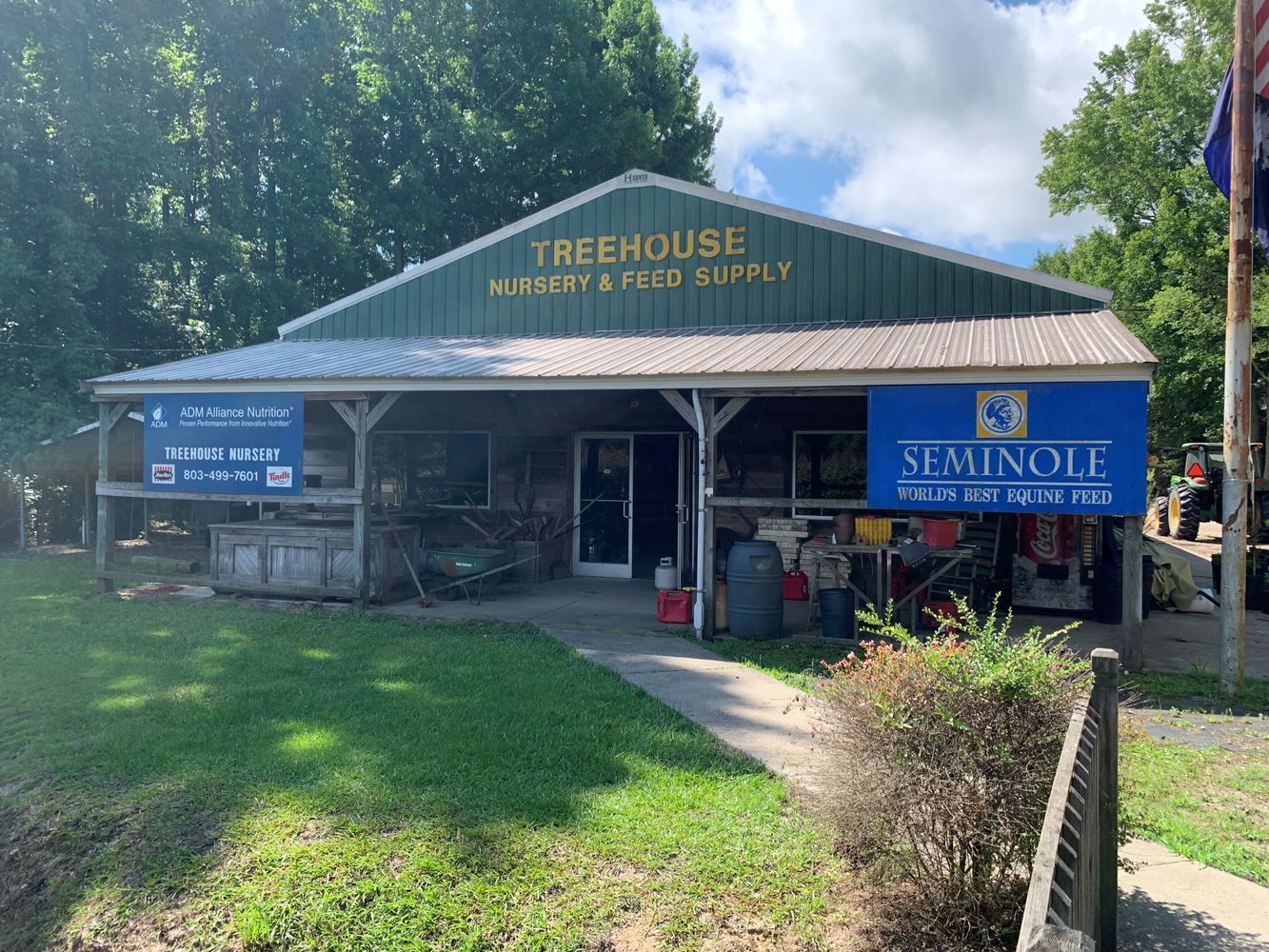 Treehouse Nursery: 3750 Thomas Sumter Hwy, Dalzell, SC 29040